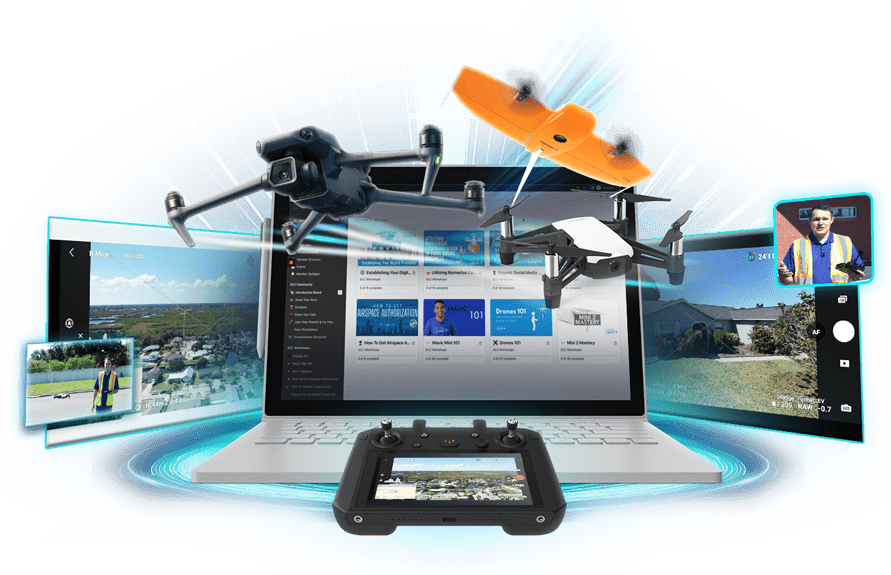 Anatomy of a drone explained through professional drone pilot training and flight systems