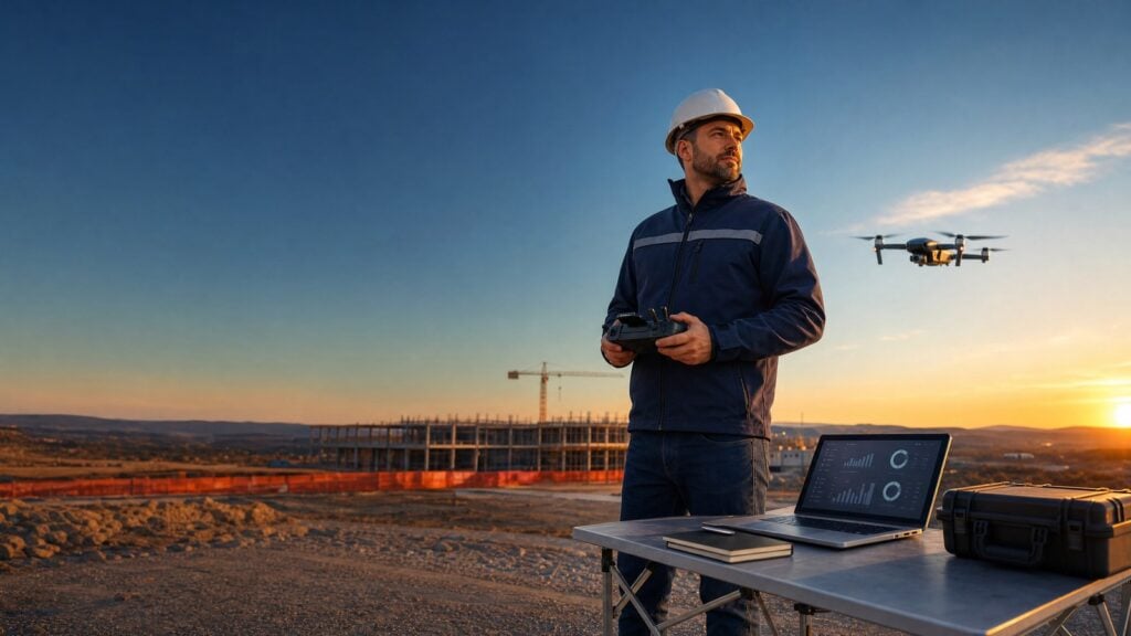 Commercial drone pilot preparing to launch a drone business in 2026